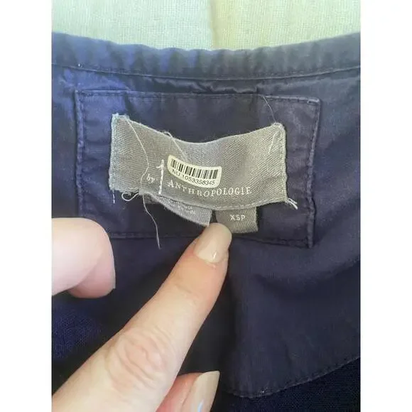 Anthropologie - Somerset embroidered Maxi Dress w/ Blue Floral Embroidery, XSP - Picture 13 of 15